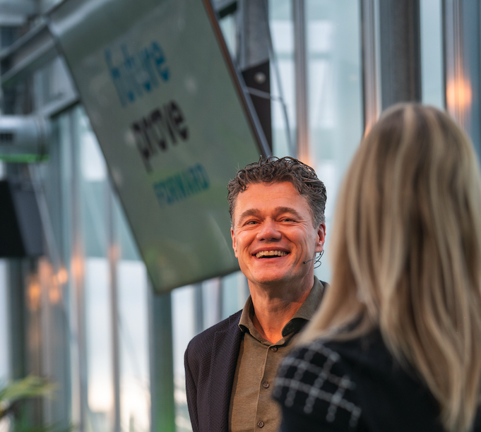 Jacco Verhaeren tijdens Futureprove Forward