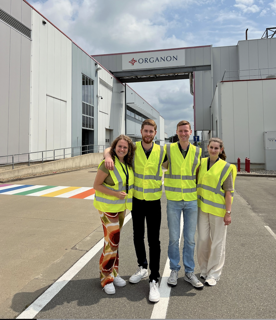 Vier Futureprove trainees 